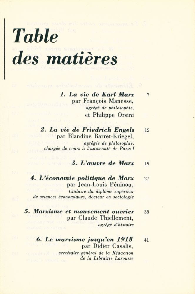 『le marxisme』 2