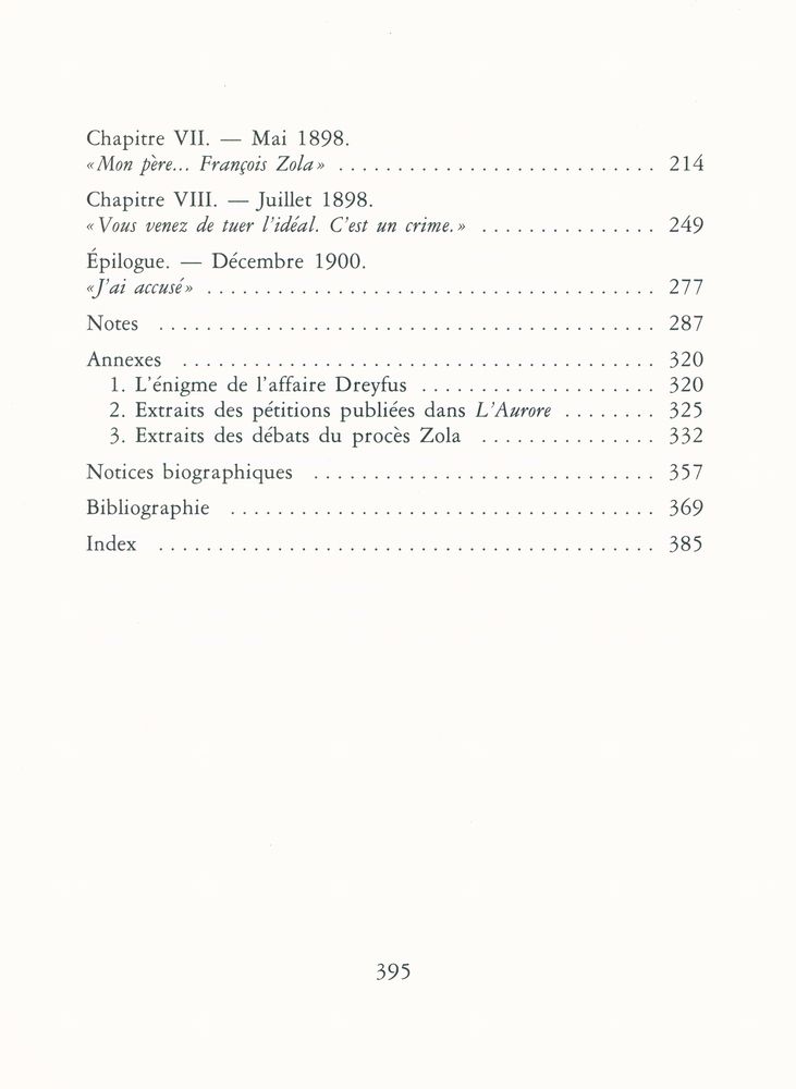 『EMILE ZOLA, UN INTELLECTUEL DANS L'AFFAIRE DREYFUS』 3