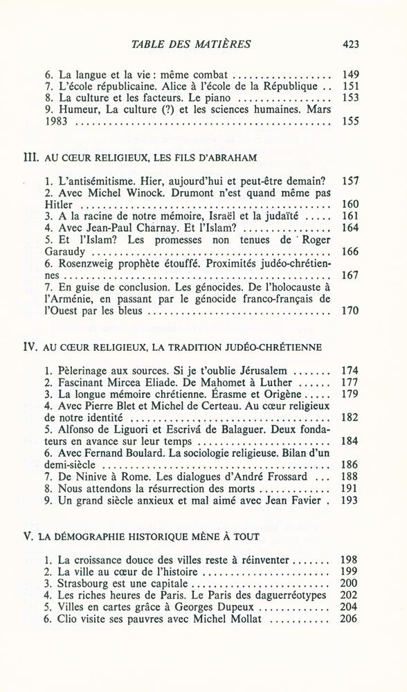 『POUR L'HISTOIRE』 4