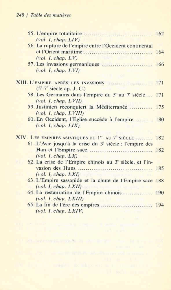 『panorama de l'histoire universelle du XVIe au XXe siècle』 7