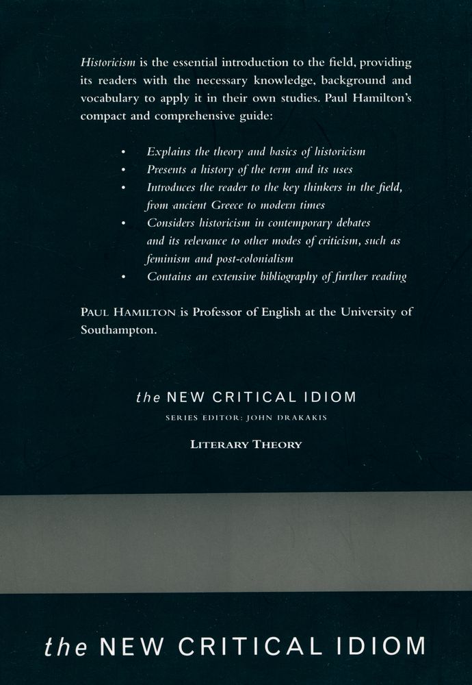 『HISTORICISM』 4