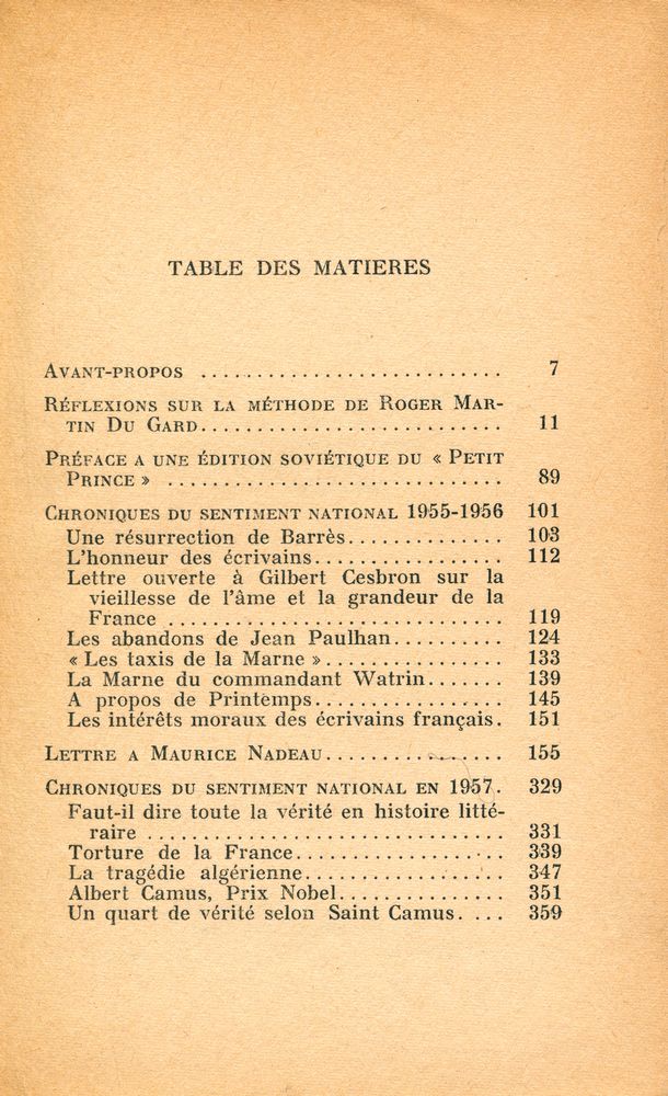 『Réflexions sur la méthode de Roger Martin du Gard : suivi de Lettre à Maurice Nadeau et autres essais』 2