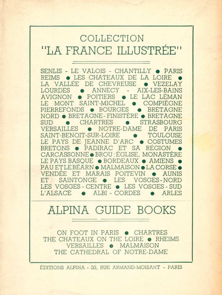『LA FRANCE ILLUSTRÉE: VÉZELAY』 3