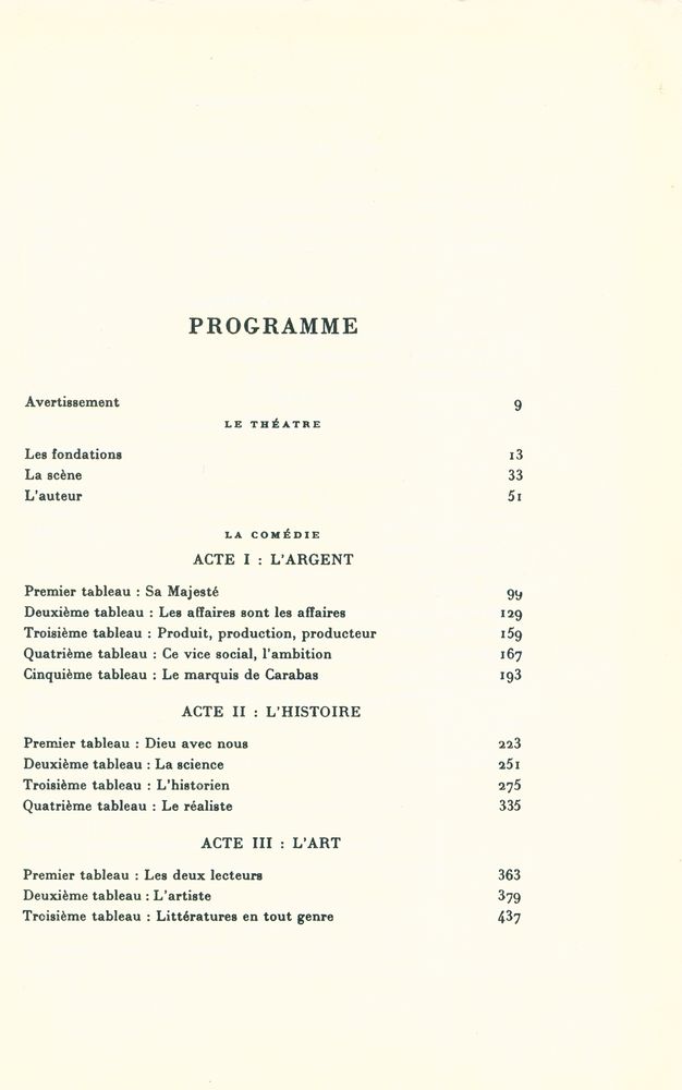 『La comédie inhumaine』 2