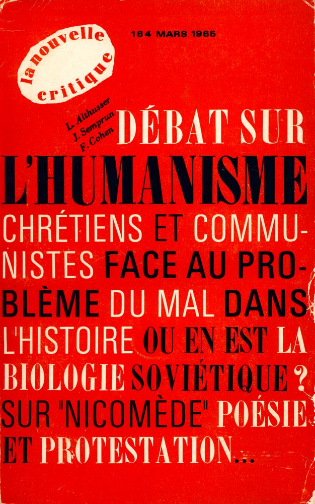 『la nouvelle critique』 164 MARS 1965 1
