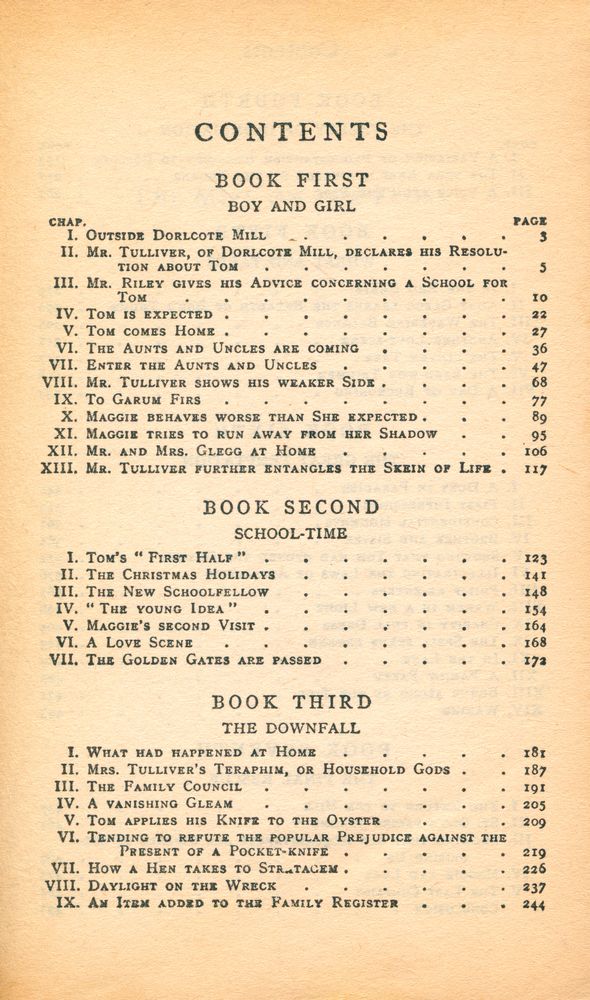 『The Mill on the Floss』 2