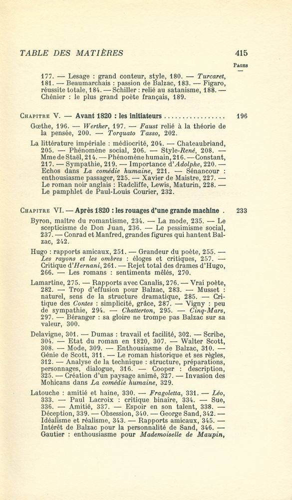 『Les OPINIONS LITTÉRAIRES DE BALZAC』 4