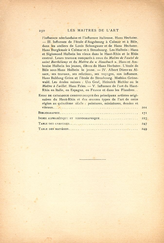 『MARTIN SCHONGAUER ET L'ART DU HAUT - RHIN AU ⅩⅤe SIÈCLES』 3