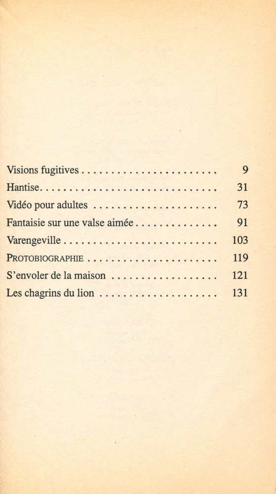 『VISIONS FUGITIVES』 2