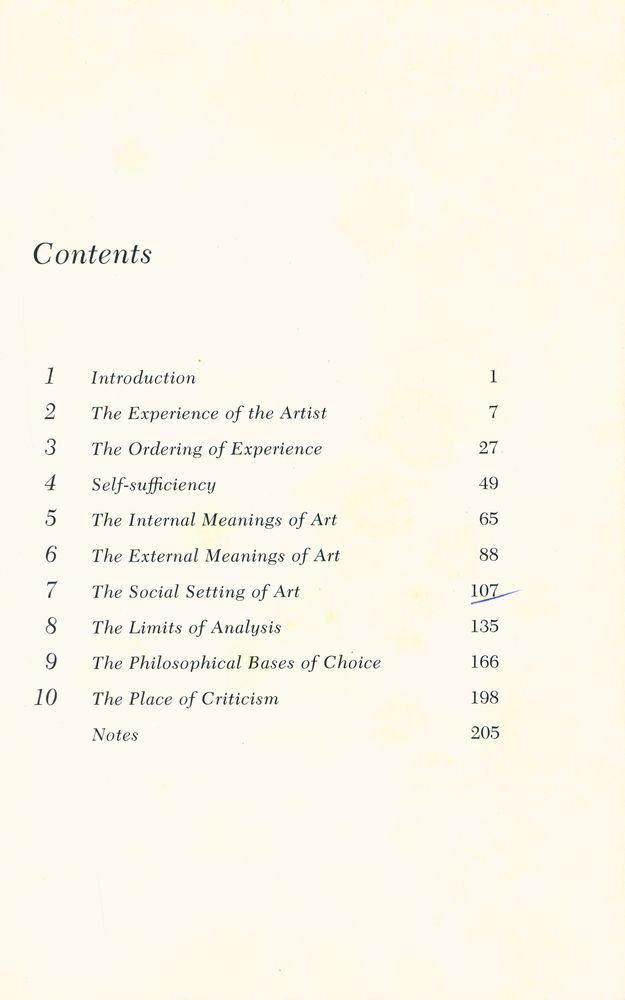 『The Choices of Criticism』 2