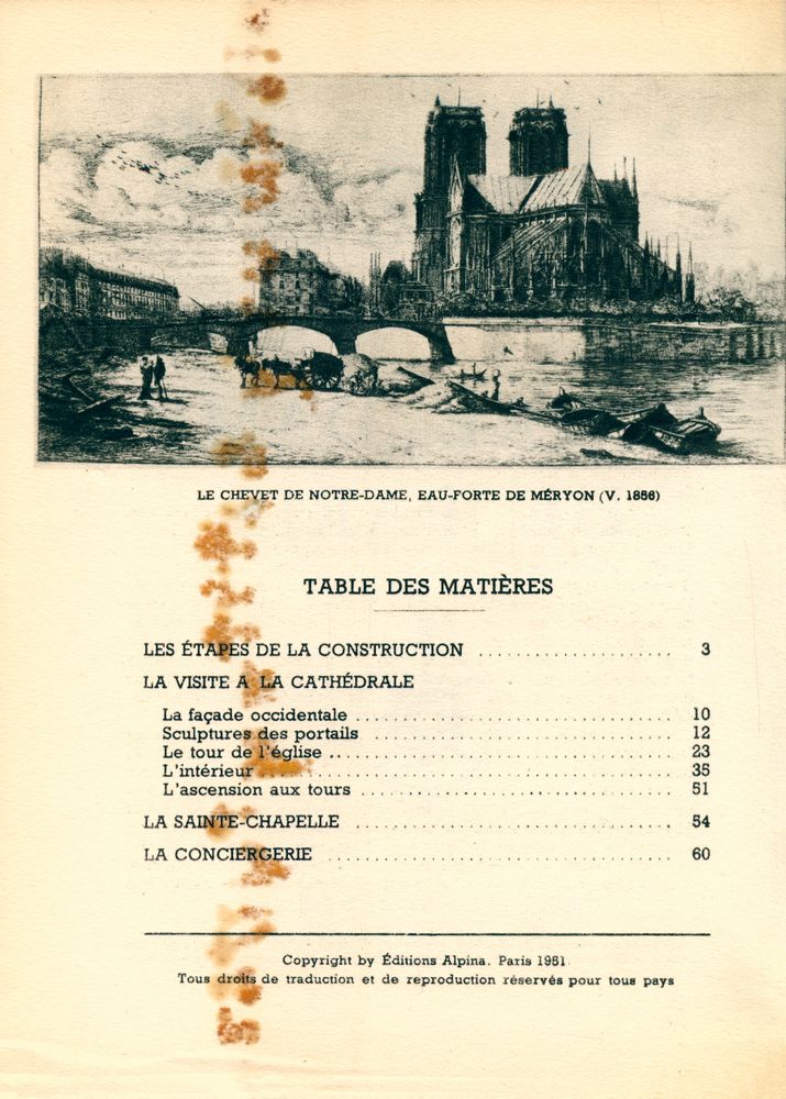 『NOTRE - DAME DE PARIS』 2