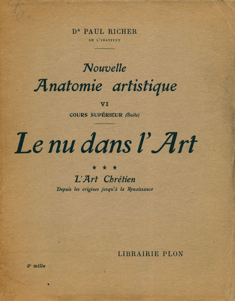 『Nouvelle Anatomie artistique Ⅵ : Le nu dans l'Art』 1