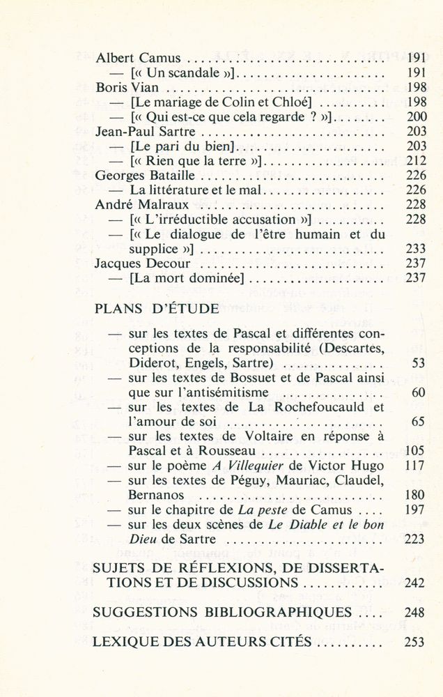 『le mal : de blaise pascal à boris vian』 5