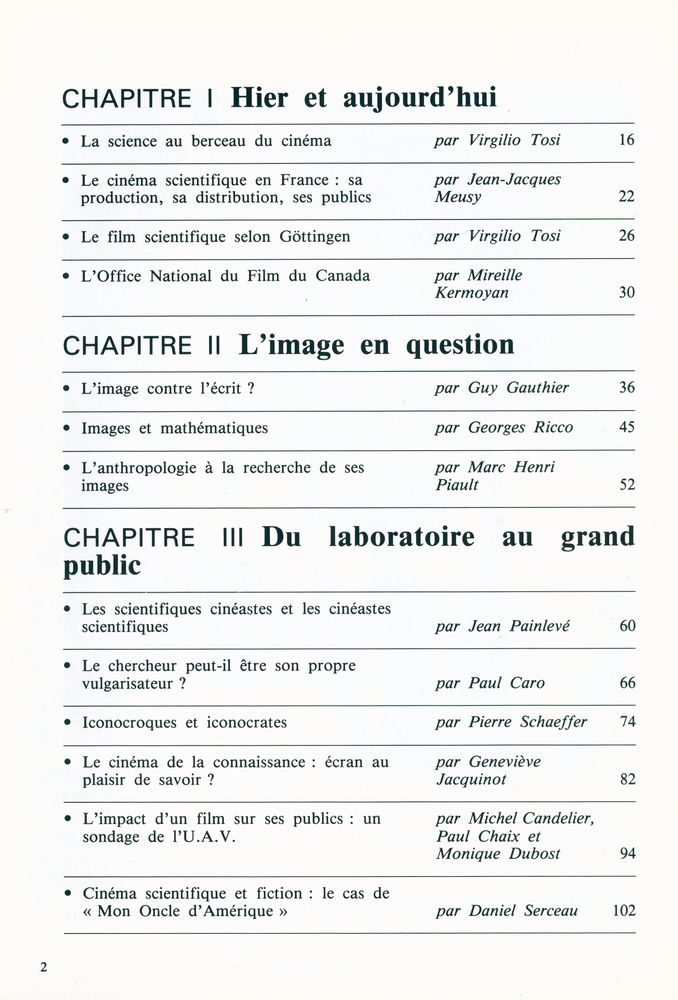 『CinémAction : La science à l'écran』 3
