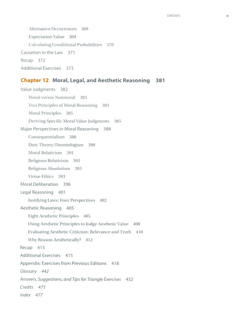 『CRITICAL THINKING, ELEVENTH EDITION』 8