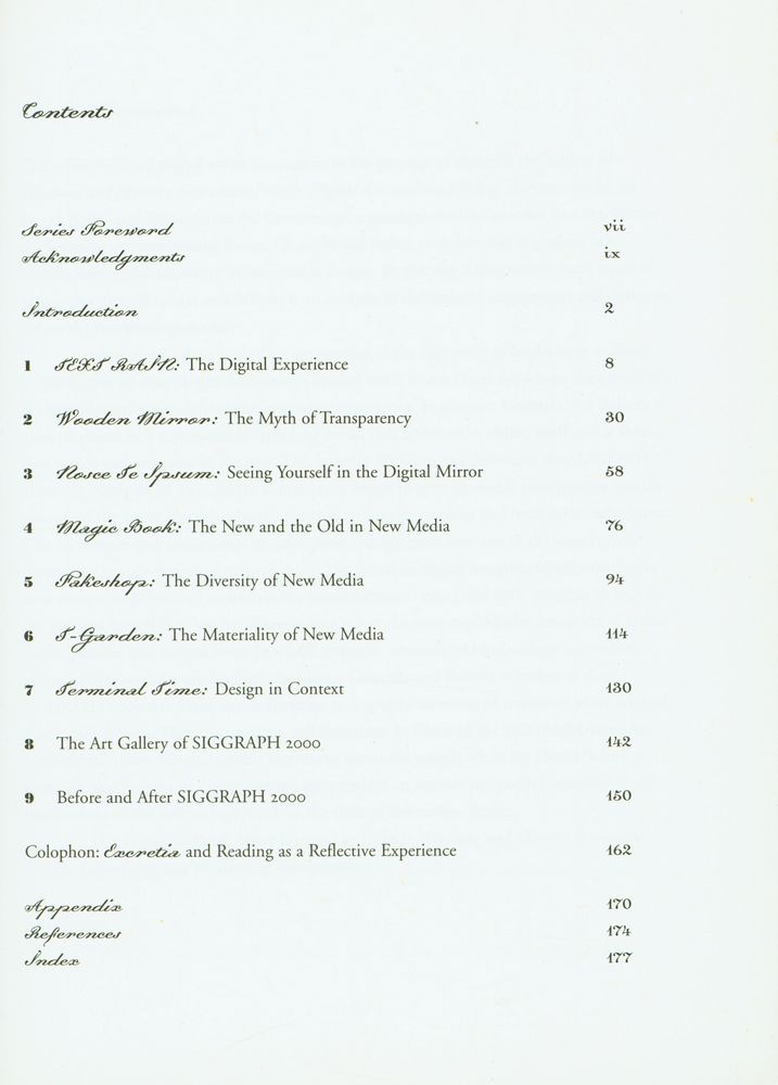『Windows and mirrors : interaction design, digital art, and the myth of transparency』 2