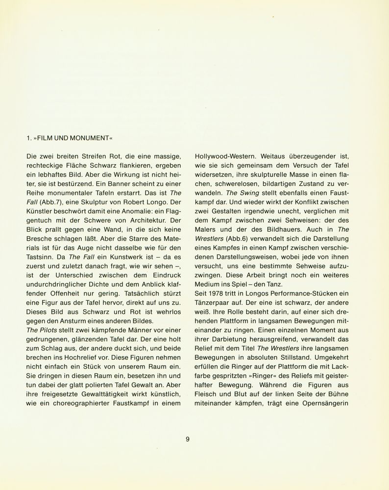 『ROBERT LONGO : MIT EINEM TEXT VON CARTER RATCLIFF』 2