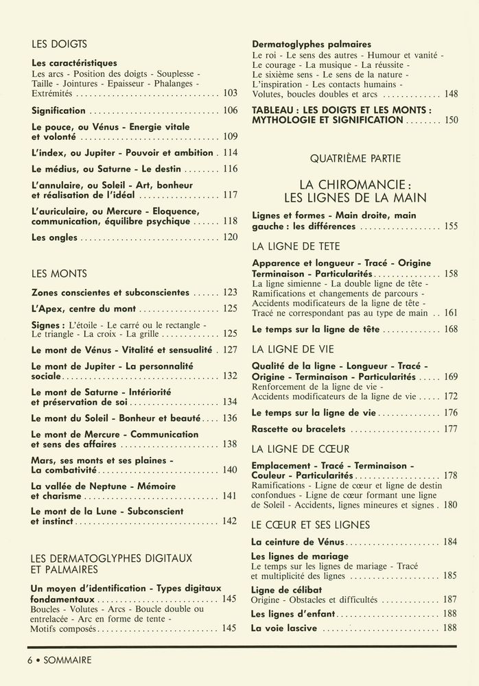 『LA CHIROLOGIE : LE LANGAGE DES MAINS』 3