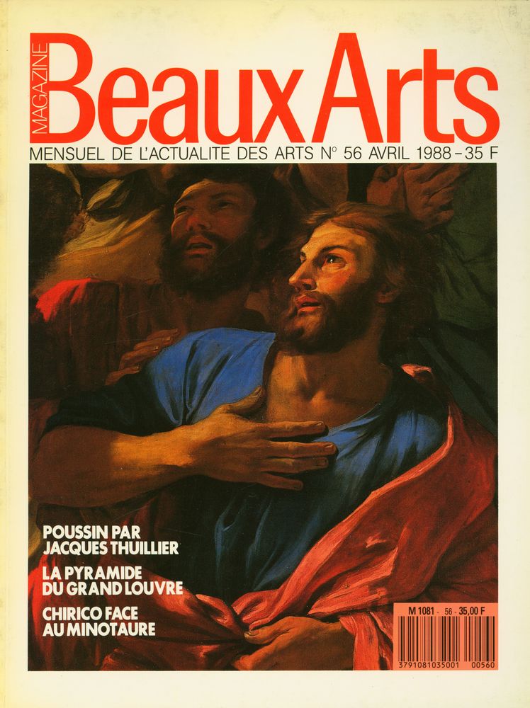 『Beaux Arts Magazine』 N° 56 AVRIL 1988 1
