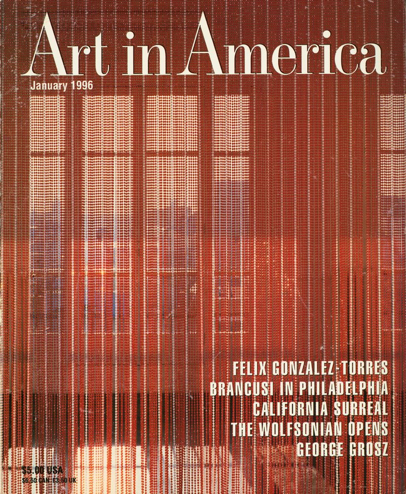 『Art in America』 January 1996 1