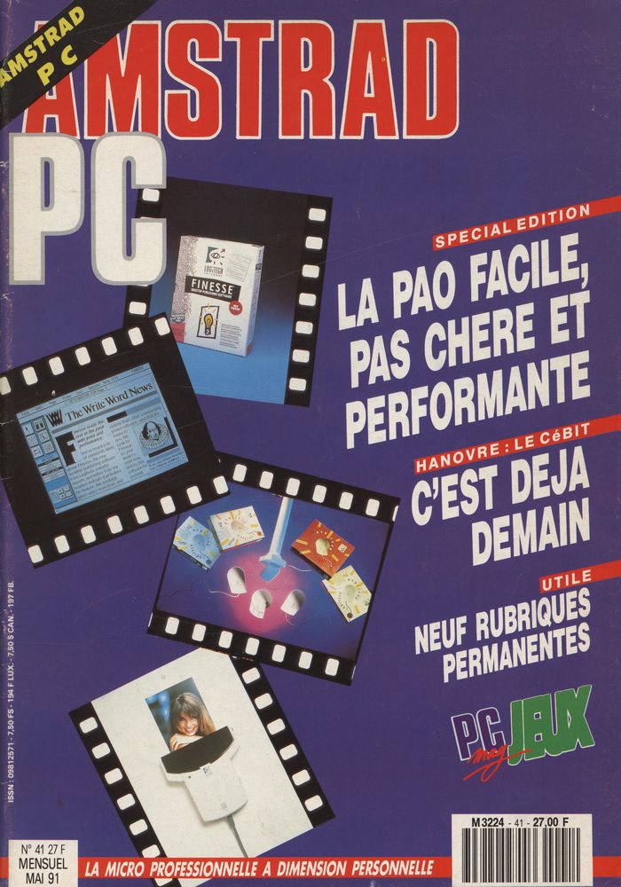 『AMSTRAD PC』 N° 41 MAI 1991 1