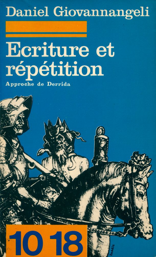 『Écriture et répétition : Approche de Derrida』  1