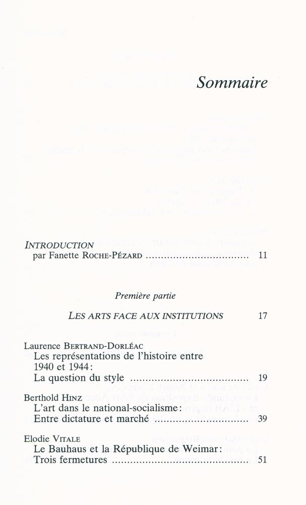 『ART ET FASCISME』 2