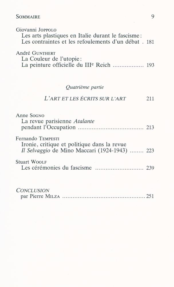 『ART ET FASCISME』 4