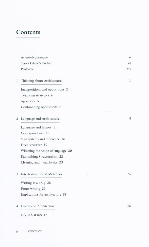 『THINKERS FOR ARCHITECTS 07 - Derrida for Architects』 2