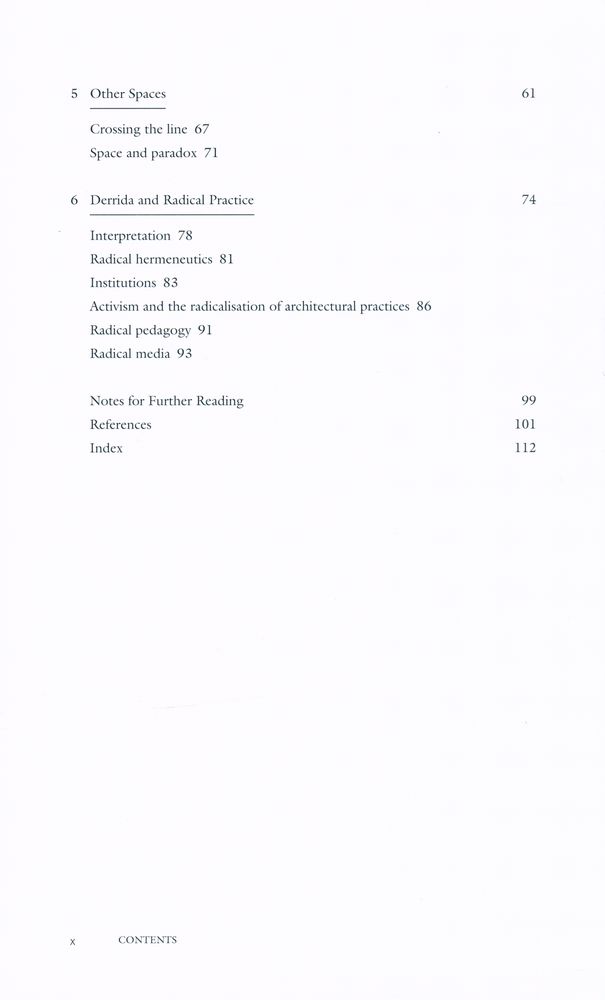 『THINKERS FOR ARCHITECTS 07 - Derrida for Architects』 3