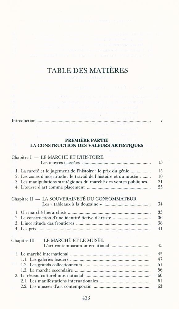 『L’ARTISTE, L’INSTITUTION ET LE MARCHÉ』 2