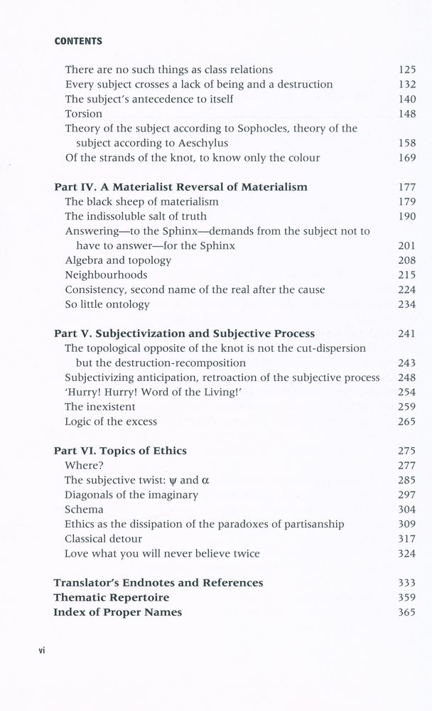 『THEORY OF THE SUBJECT』 3