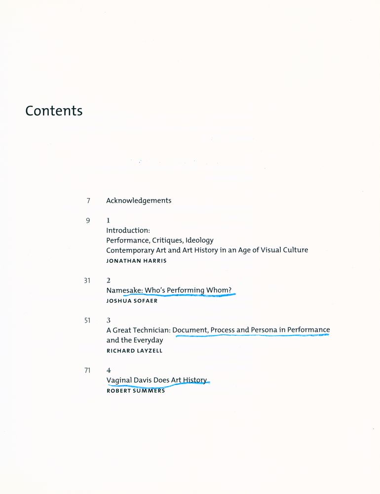 『Dead History, Live Art? : Spectacle, Subjectivity and Subversion in Visual Culture since the 1960s』 2