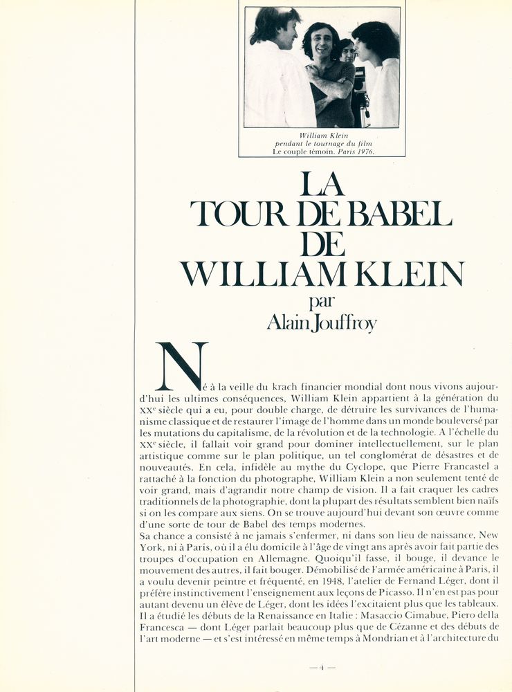 『LES GRANDS MAITRES DE LA PHOTO 6 -  WILLIAM KLEIN』 2