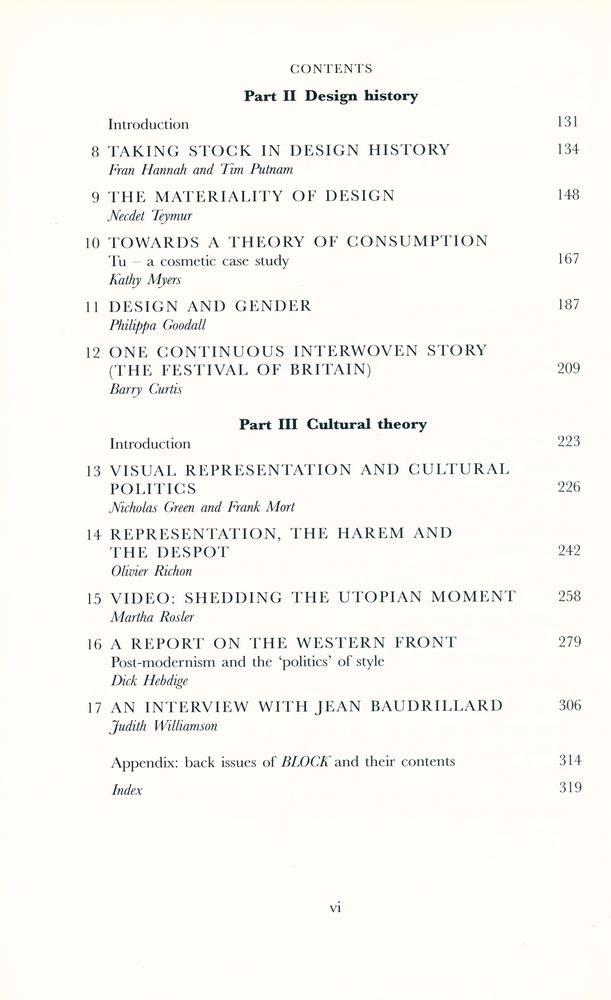『The BLOCK READER in Visual Culture』 3