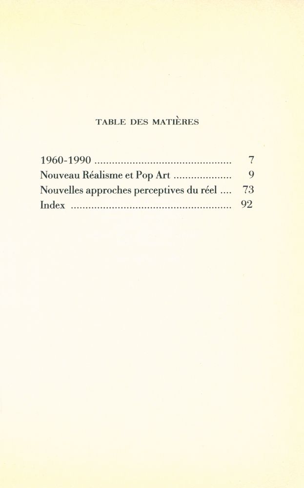 『60/90 : Trente ans de Nouveau Réalisme』 2