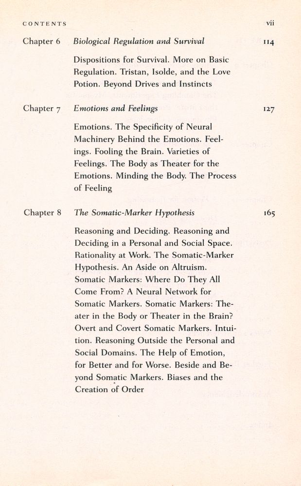 『Descartes' error: emotion, reason, and the human brain』 4