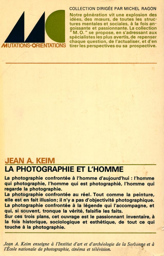 『LA PHOTOGRAPHIE ET L'HOMME』 3
