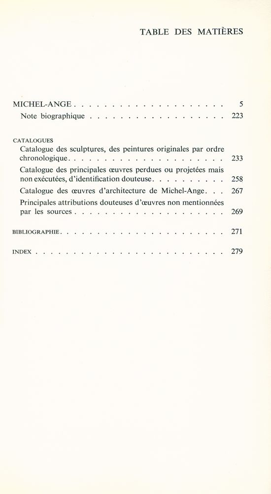 『MICHEL - ANGE』 2