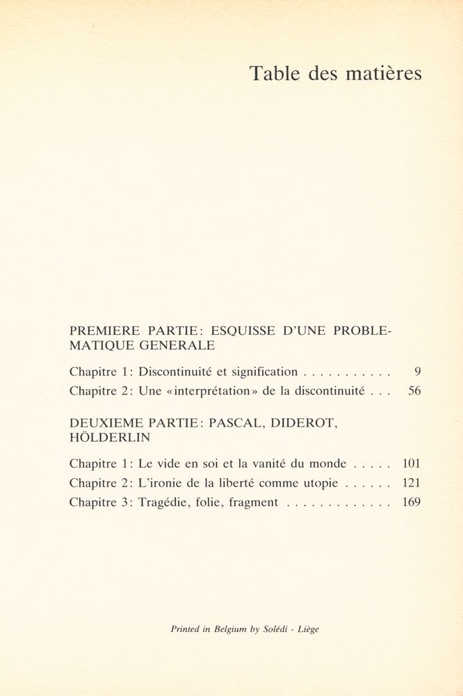 『la pensée fragmentée』 2