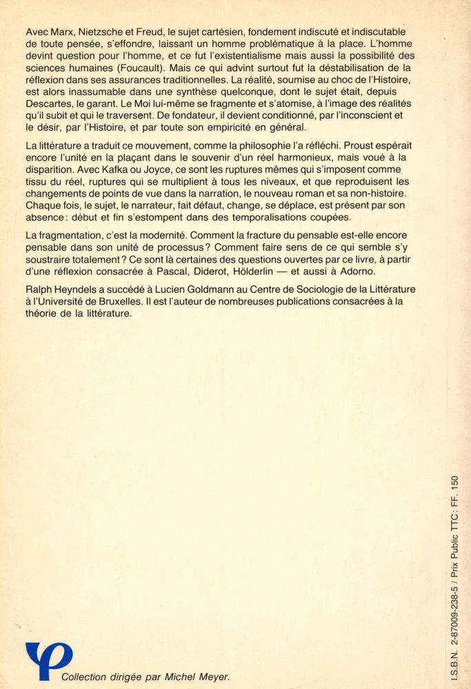 『la pensée fragmentée』 3