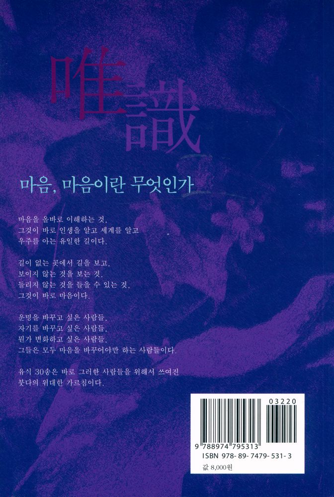 『현대심리학으로 풀어본 유식 30송』 6