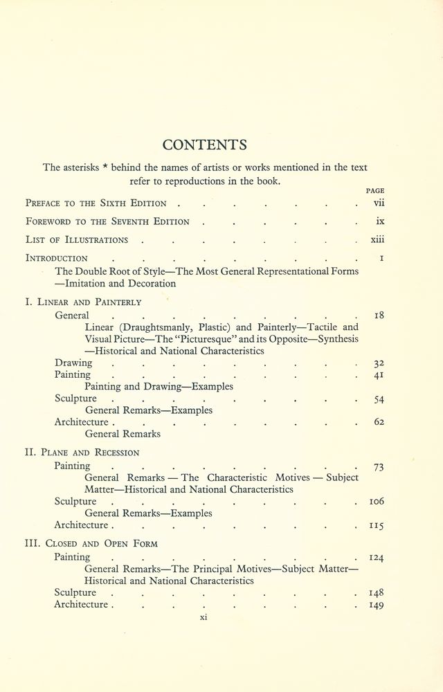 『PRINCIPLES OF ART HISTORY : The Problem of the Development of Style in Later Art』 2