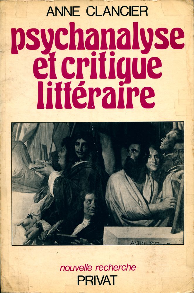 『psychanalyse et critique littéraire』 1