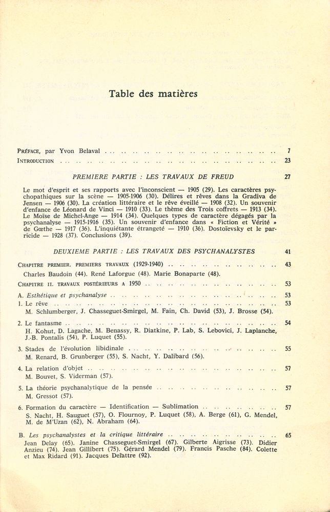 『psychanalyse et critique littéraire』 2