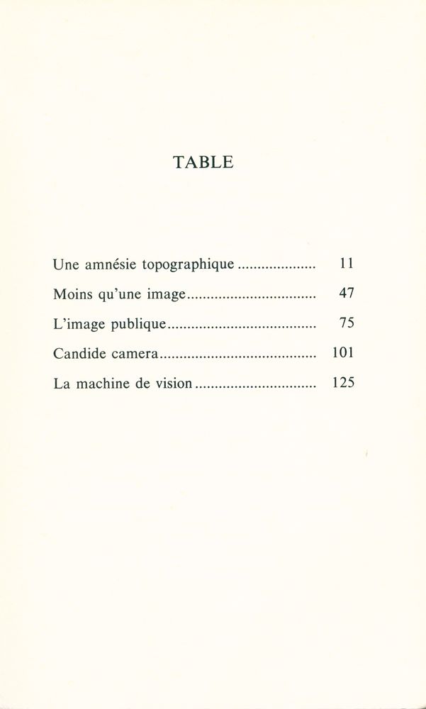 『La machine de vision』 2