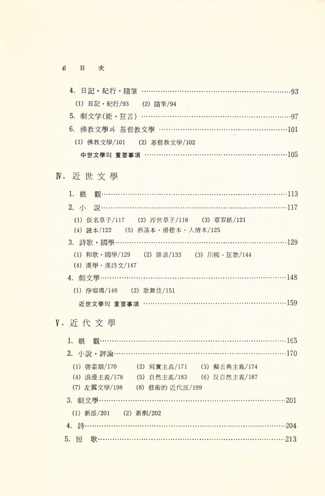 『日本文學史(일본문학사)』 3