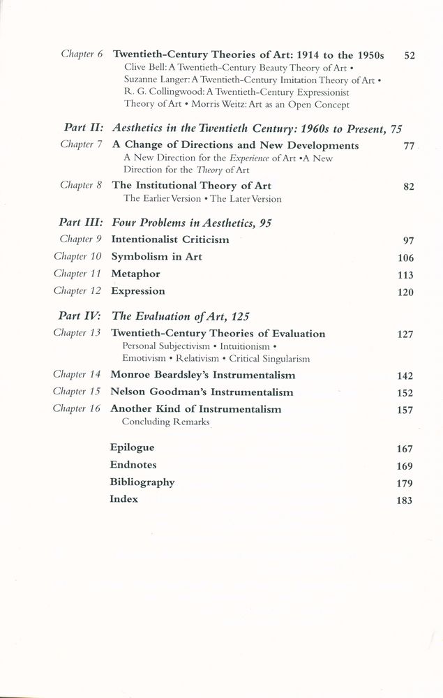 『Introduction to Aesthetics : An Analytic Approach』 3