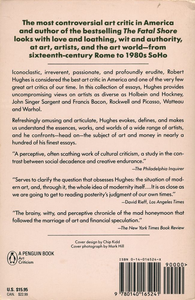 『Nothing if not critical : selected essays on art and artists』 6