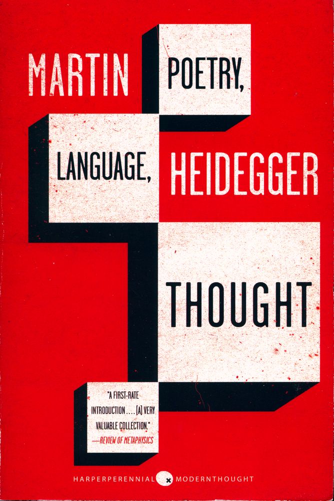 『POETRY, LANGUAGE, THOUGHT』 1